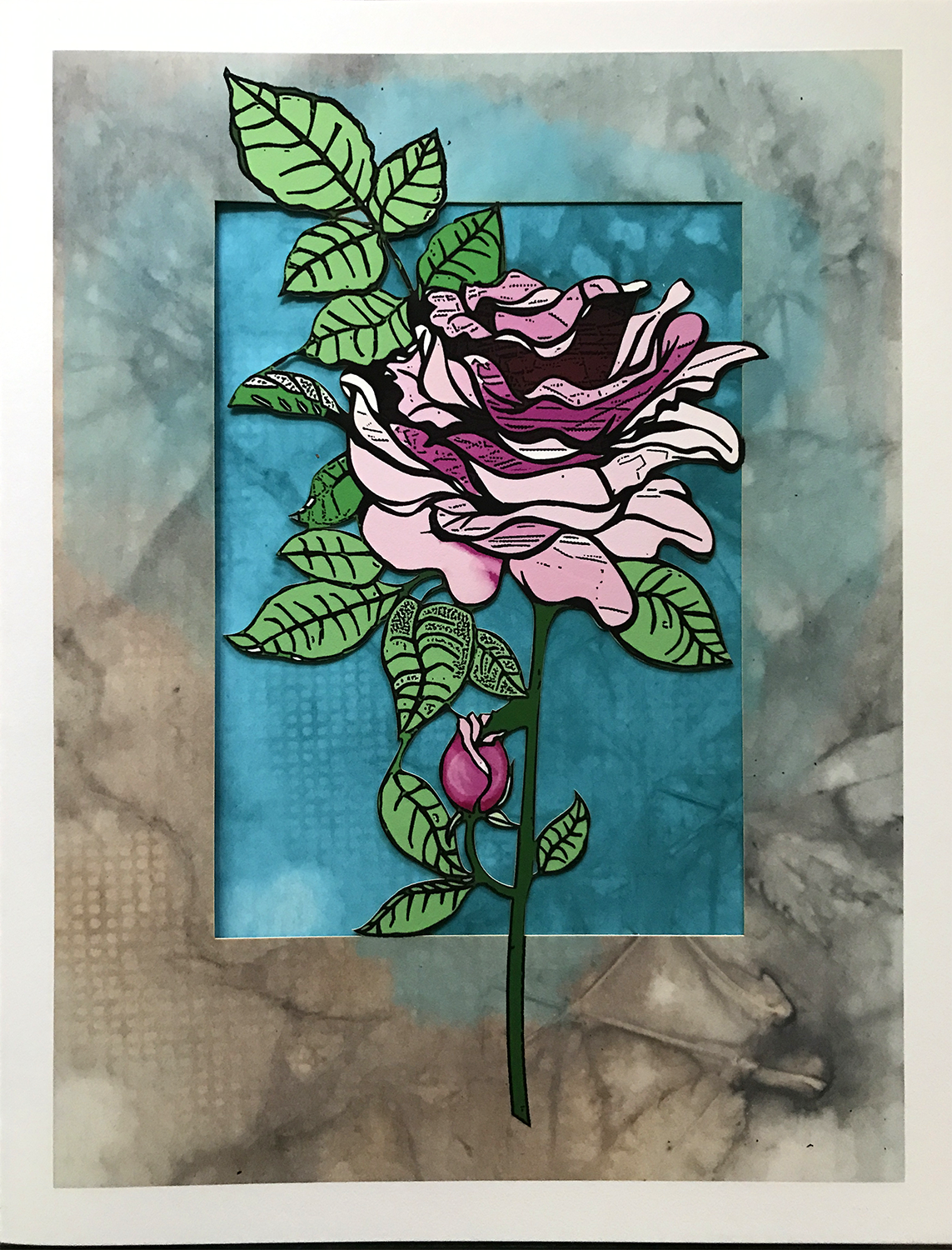 Heirloom Rose Print (giclée)