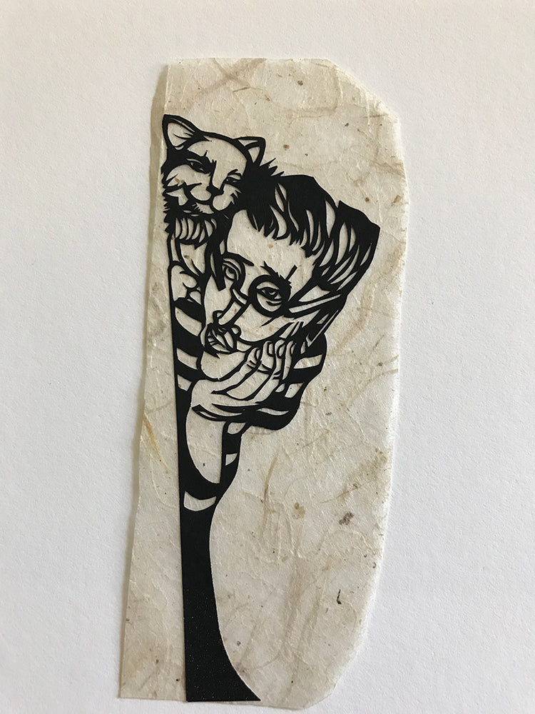 Kitty Reconaissance Papercut and/or Print