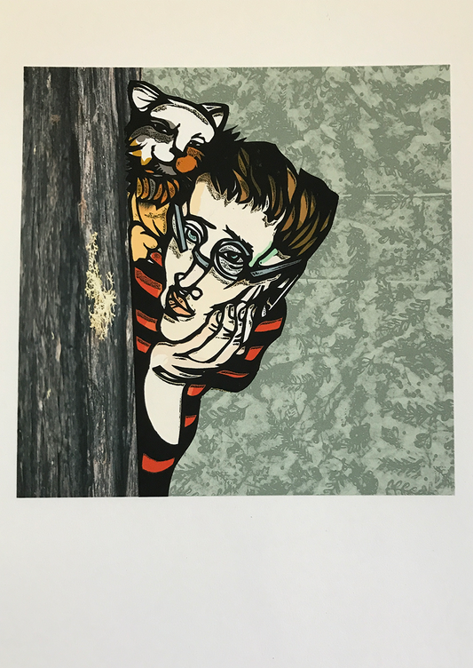 Kitty Reconaissance Papercut and/or Print