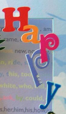 Sea Lion Happy Papercut Card (TRIfold)