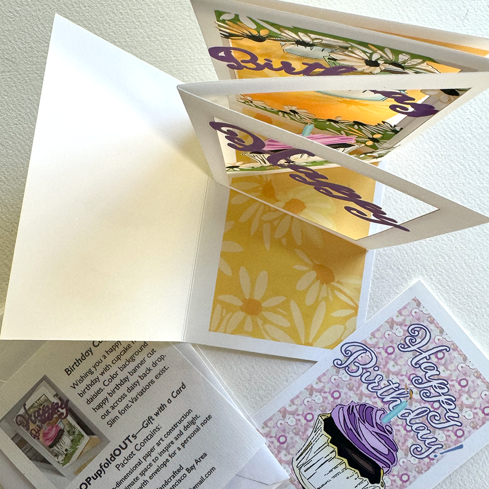 Birthday Cupcakes-flowy font