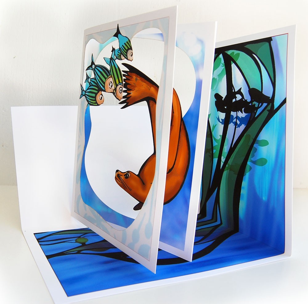 Kelp Forest Fun (POPupfoldOUT)