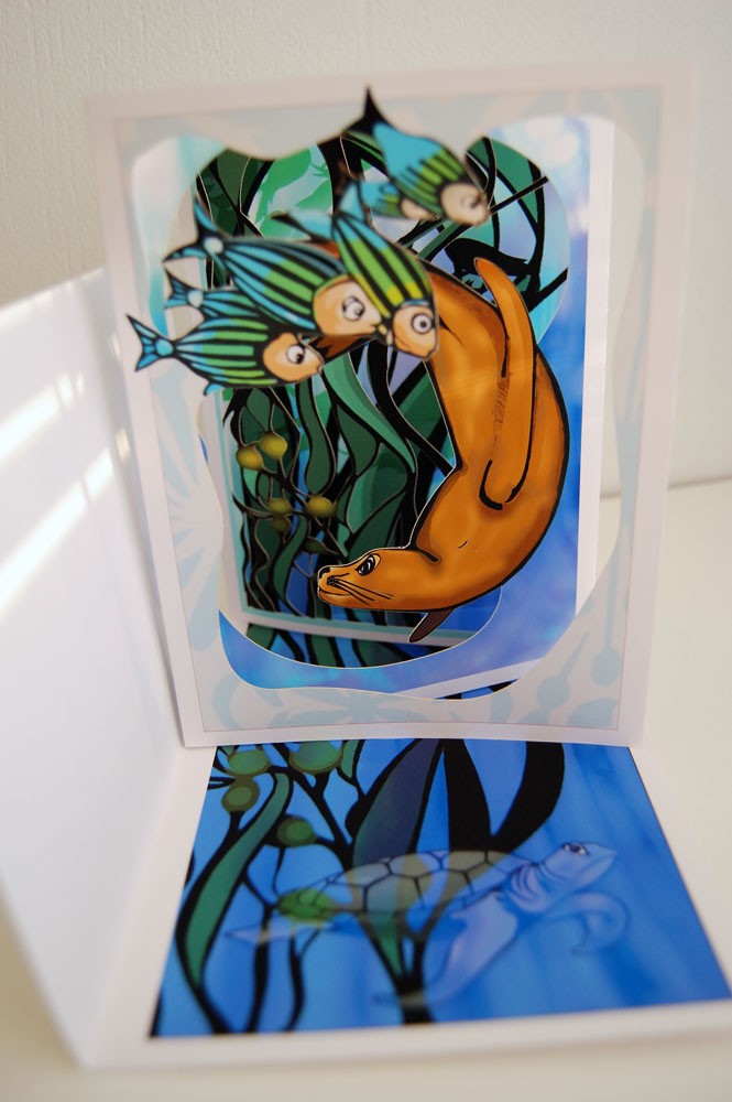 Kelp Forest Fun (POPupfoldOUT)