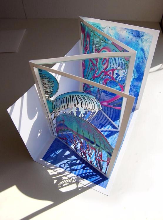 Floating World—Jellyfish  (POPupfoldOUT)