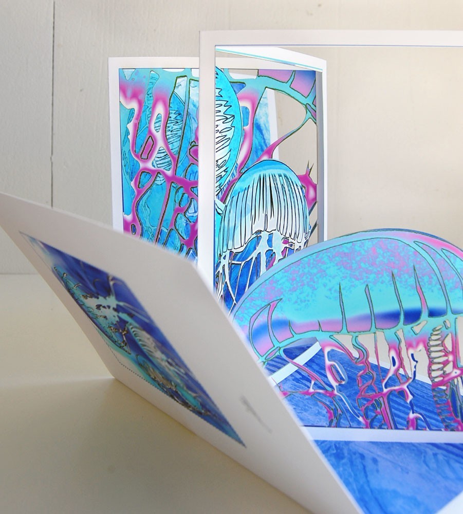 Floating World—Jellyfish  (POPupfoldOUT)
