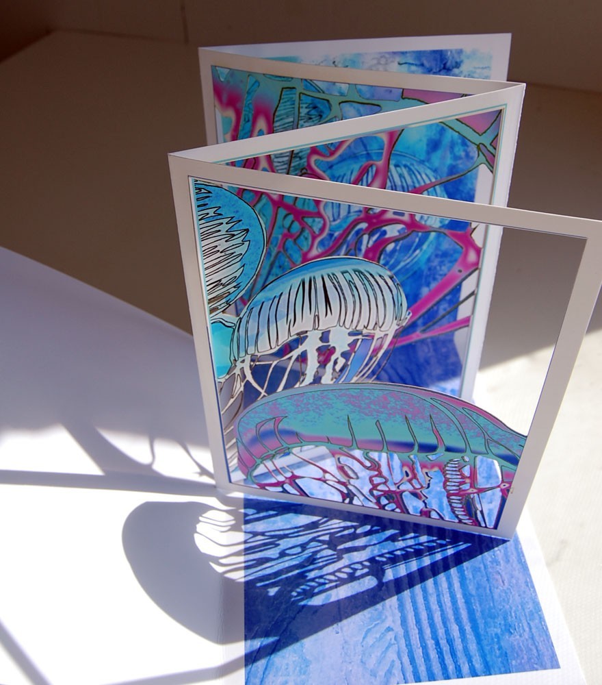 Floating World—Jellyfish  (POPupfoldOUT)