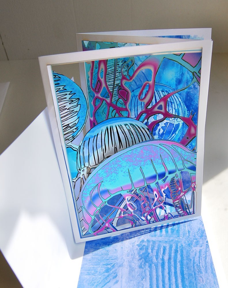 Floating World—Jellyfish  (POPupfoldOUT)