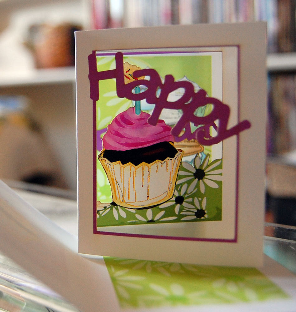 Birthday Cupcakes-chunky font (POPupfoldOUT)