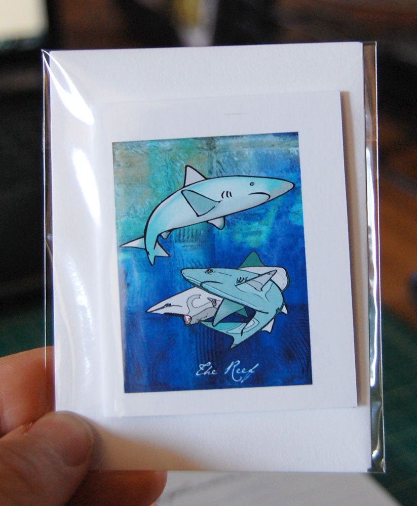 Sharks in the Reef (POPupfoldOUT)