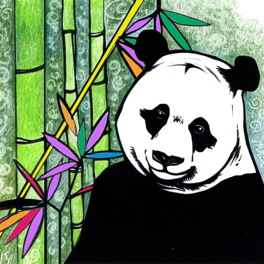 Forest Light—Pandas in the Bamboo (POPupfoldOUT)